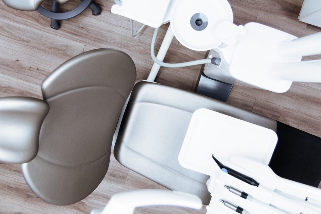clean dental chair
